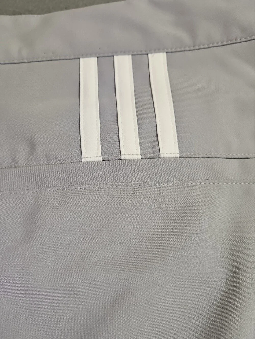 adidas Men’s Light Gray Straight Golf Pants